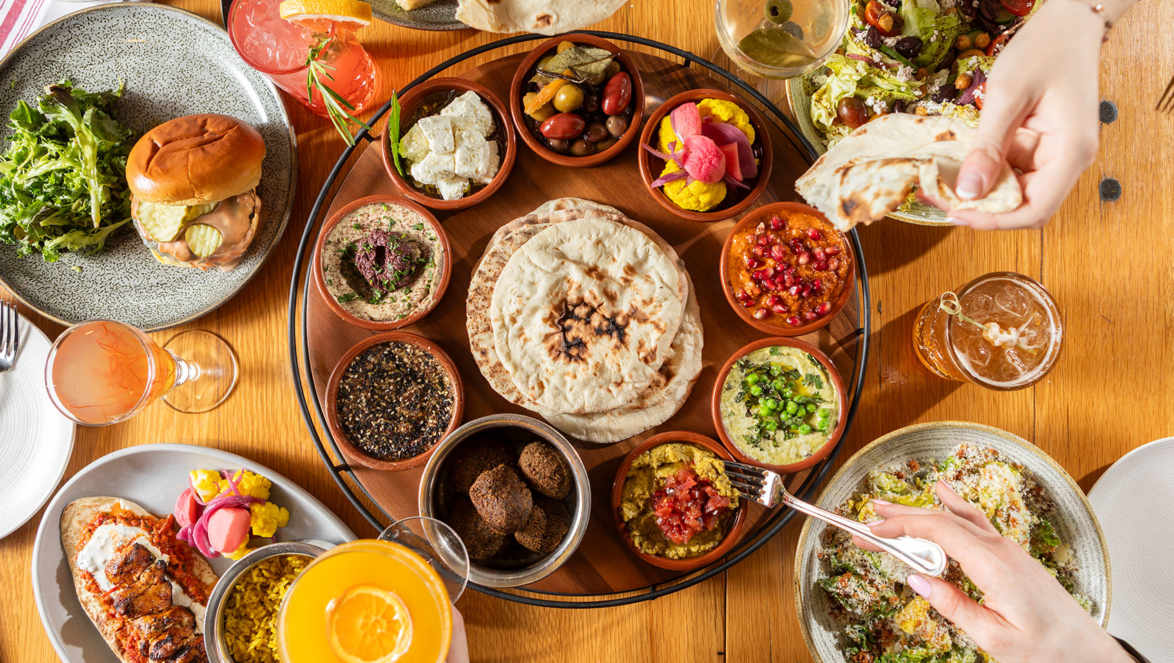 mezze platter