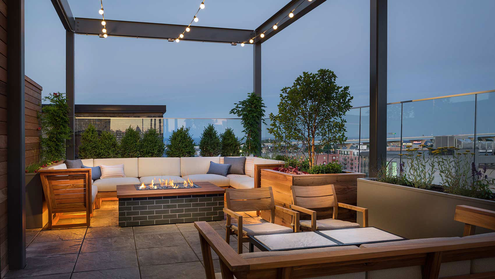 rooftop terrace