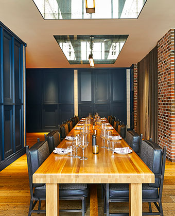 Cobalt Dining Room